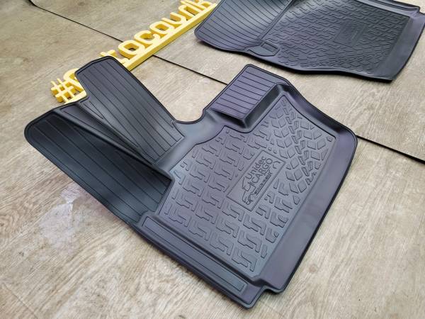 Полиуретановые коврики в салон JAC N350 (2019-н.в.) 3D с бортиком